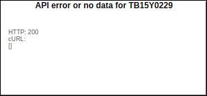 TB15Y0229 Closing Price