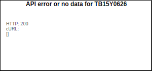 TB15Y0626 Closing Price