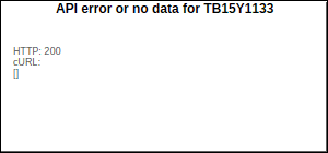 TB15Y1133 Closing Price