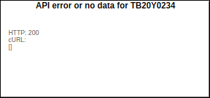 TB20Y0234 Closing Price