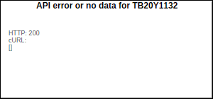 TB20Y1132 Closing Price